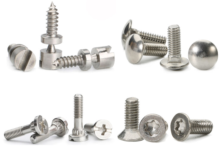 304 stainless steel screws