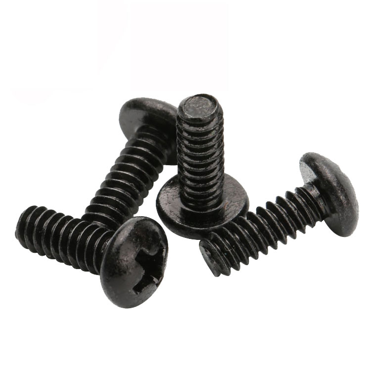 Black Screws, Carbon Steel Galvanized Pan Head Phillips Screws