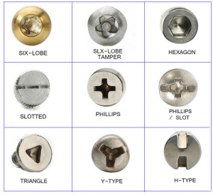 Very Long Screws, Head Type, Groove Type, Material And Finish